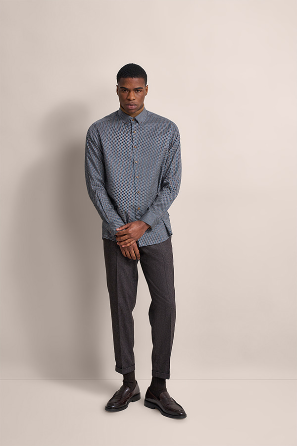 ΠΟΥΚΑΜΙΣΟ BUGATTI - 470 ΜΠΛΕ